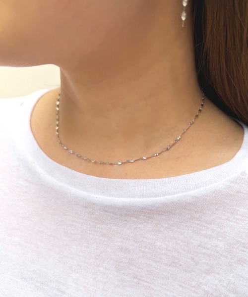 les bonbon（ルボンボン） ネックレス FREE ホワイトゴールド