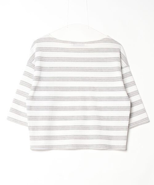 「BEAUTY&YOUTH UNITED ARROWS」 7分袖カットソー - グレー レディース_画像2