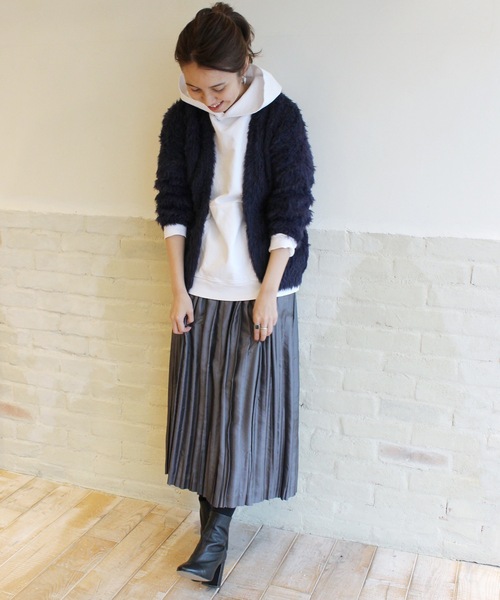 FRAMeWORK（フレームワーク） ニットカーディガン FREE ネイビー