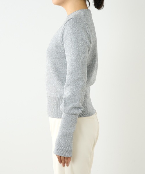 「Whim Gazette」 長袖ニット FREE ベージュ レディース_画像3