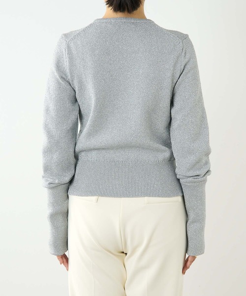 「Whim Gazette」 長袖ニット FREE ベージュ レディース_画像4