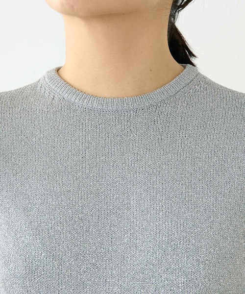 「Whim Gazette」 長袖ニット FREE ベージュ レディース_画像5