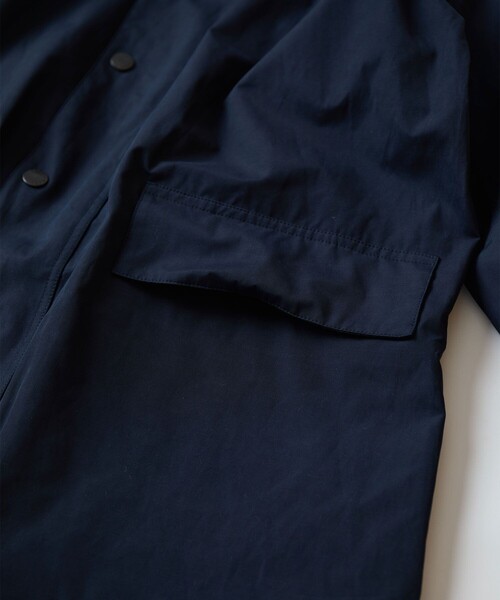 Barbour（バブアー） ステンカラーコート 38 ネイビー メンズ