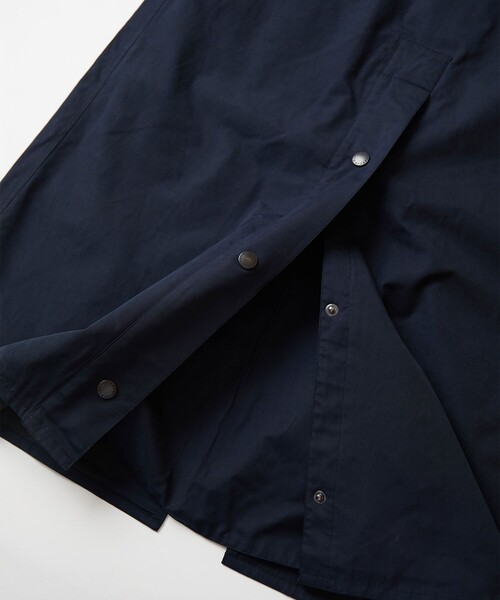 Barbour（バブアー） ステンカラーコート 38 ネイビー メンズ