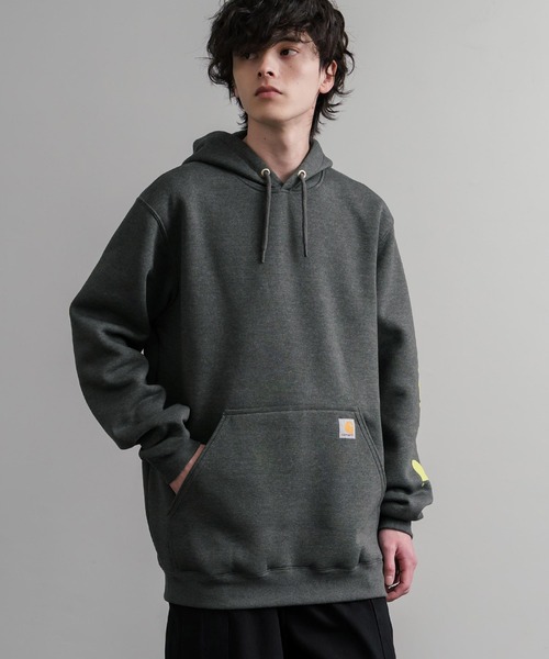 【美品】Carhartt カーハート パーカー スウェット オリーブ Mサイズ Carhartt（カーハート） パーカー メンズ レディース : ZOZOTOWN Yahoo