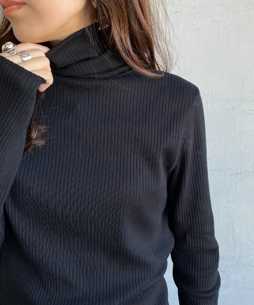 「THE SHINZONE」 長袖カットソー F ブラック レディースの画像5