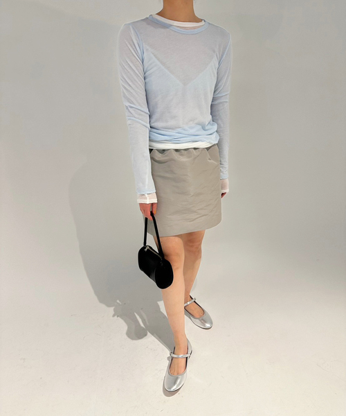 「EDIT. FOR LULU」 ミニスカート FREE グレー レディース_画像7