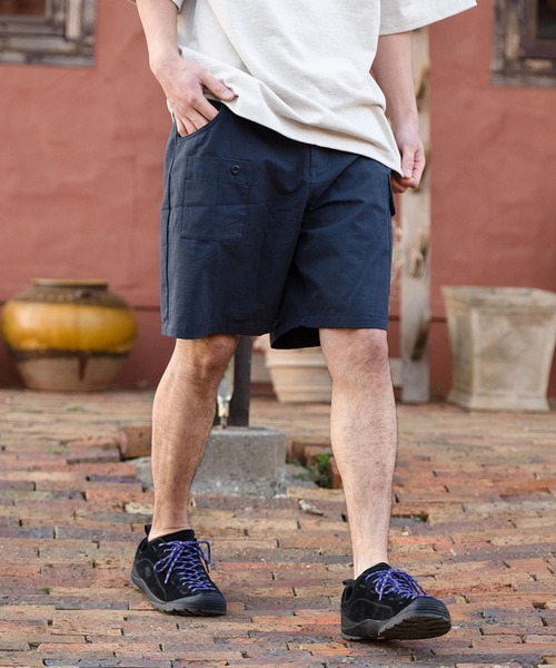 「go slow caravan」 ショートパンツ X-LARGE ダークグレー メンズ_画像9