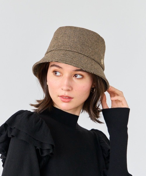 「Chapeau d' O」 ハット M/57.5cm レッド レディース_画像4