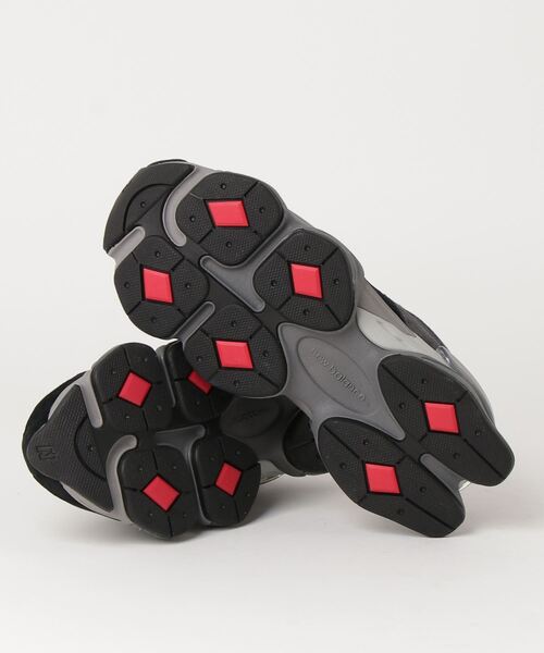 「New Balance」 ローカットスニーカー 28.5cm ブラック メンズ_画像3