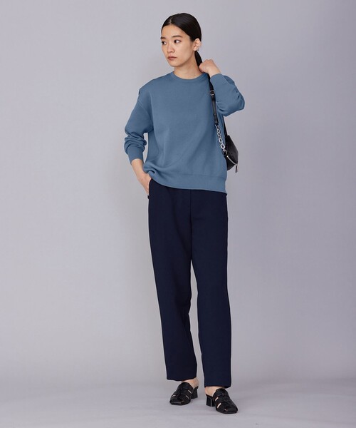 「ICB」 長袖ニット LARGE ブラック レディース_画像6