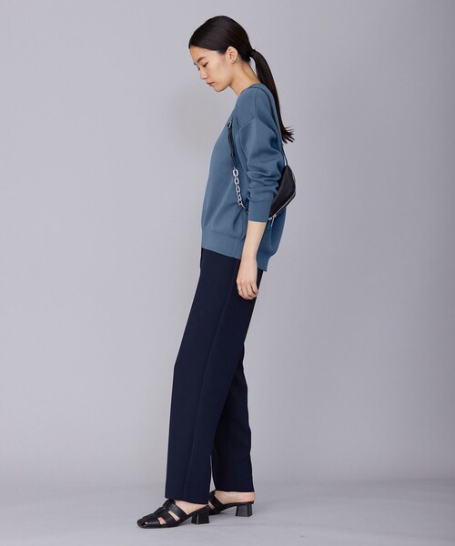 「ICB」 長袖ニット LARGE ブラック レディース_画像7