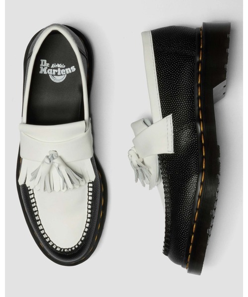 Dr.Martens（ドクターマーチン） ローファー ADRIAN ブラックホワイト