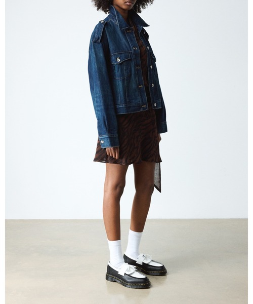Dr.Martens（ドクターマーチン） ローファー ADRIAN ブラックホワイト
