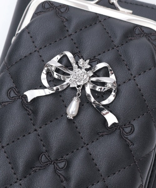 axes femme（アクシーズ ファム） ショルダーバッグ バッグ リボン刺繍