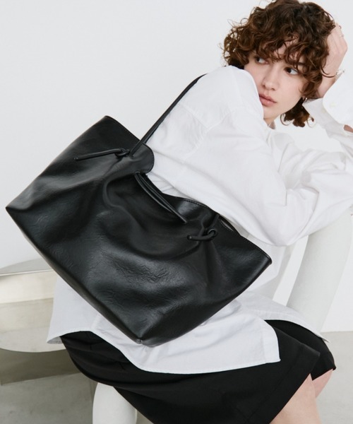 arholiday.standard トートバッグ long shoulder tuck tote bag