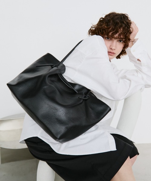 arholiday.standard トートバッグ long shoulder tuck tote bag
