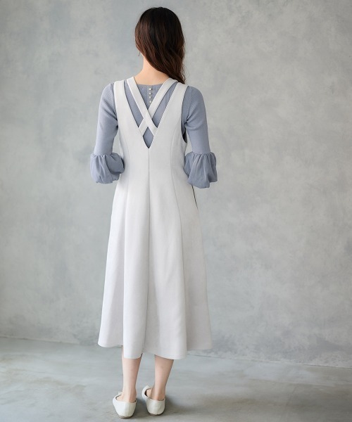 「12Twelve Agenda」 サロペットスカート M ブラウン レディース_画像6