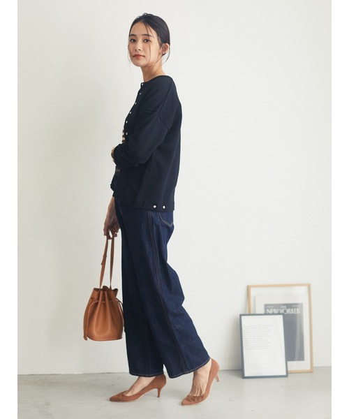 「CRAFT STANDARD BOUTIQUE」 カーディガン M グレー系その他 レディース_画像5