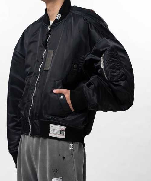 MAISON MIHARA YASUHIRO MA-1フライトジャケット MAISON MIHARA YASUHIRO（メゾン ミハラヤスヒロ） ma1 ma-1