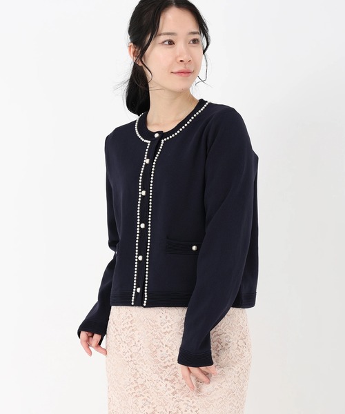 ■新品 STRAWBERRY FIELDS アデルポリー カーディガン STRAWBERRY-FIELDS（ストロベリーフィールズ） カーディガン