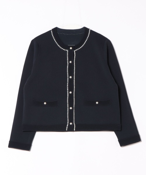 ■新品 STRAWBERRY FIELDS アデルポリー カーディガン STRAWBERRY-FIELDS（ストロベリーフィールズ） カーディガン