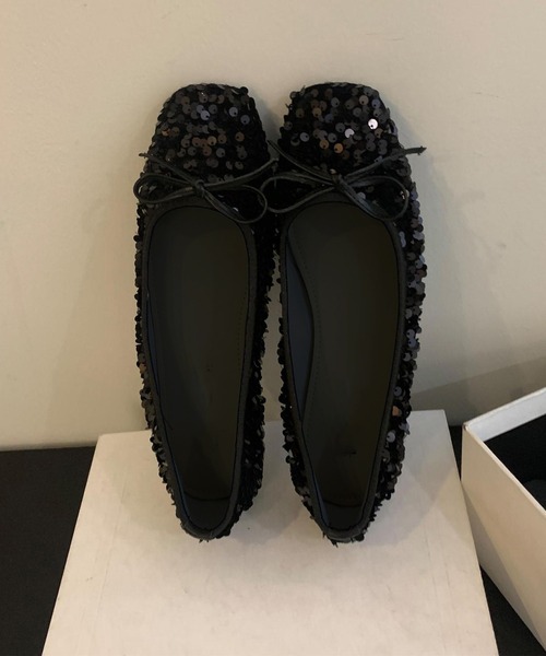 「SHEPP」 フラットパンプス 40 シルバー レディース_画像4