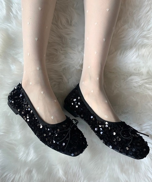 「SHEPP」 フラットパンプス 40 シルバー レディース_画像7