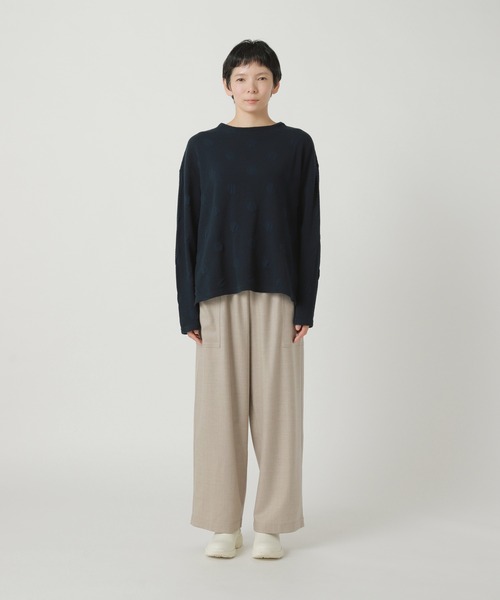 Plantation（プランテーション） パンツ ウールフラノストレッチ