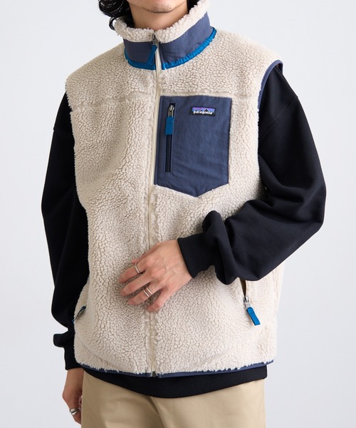 「patagonia」 ベスト M ベージュ メンズの画像