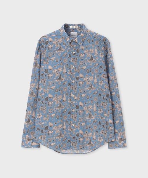 Paul Smith（ポール・スミス） シャツ トラベルコラージュ カジュアル