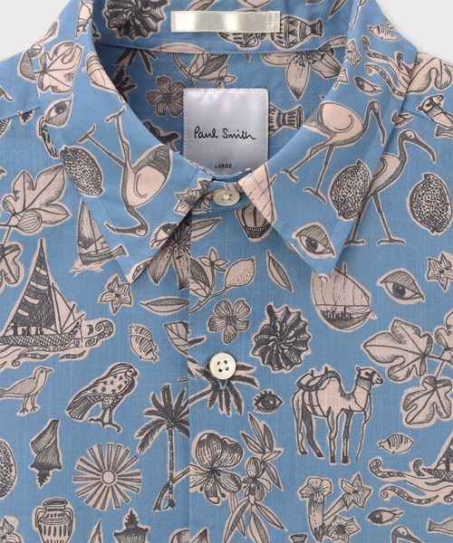 Paul Smith（ポール・スミス） シャツ トラベルコラージュ カジュアル