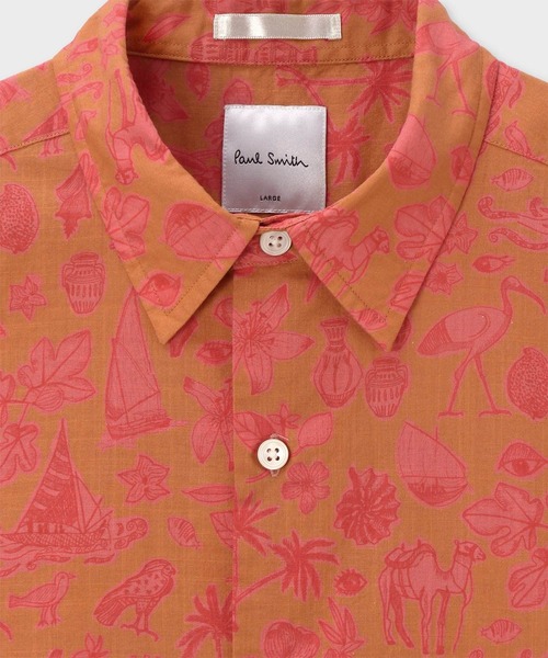 Paul Smith（ポール・スミス） シャツ トラベルコラージュ カジュアル