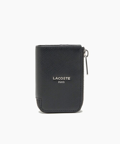 LACOSTE（ラコステ） キーケース エンボスレザーラウンドジップマルチ