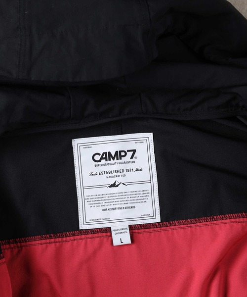 「CAMP7」 マウンテンパーカー M ベージュ レディース_画像8