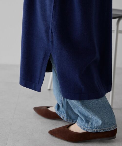 「AMERICAN HOLIC」 長袖ワンピース L ブラック レディース_画像7