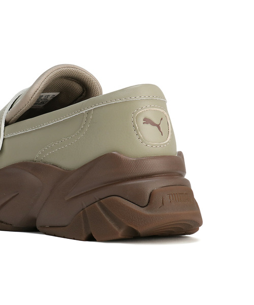 「PUMA」 シューズ 24.5cm ブラック レディースの画像