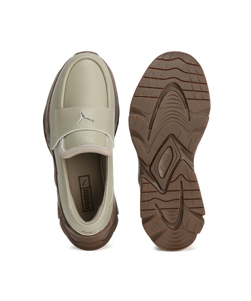 「PUMA」 シューズ 24.5cm ブラック レディースの画像