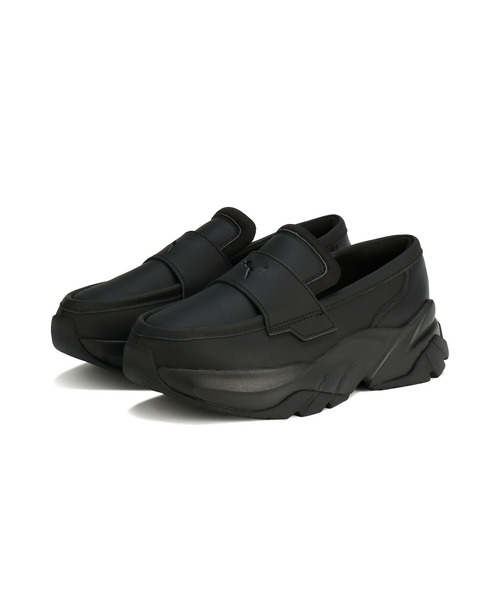 「PUMA」 シューズ 24.5cm ブラック レディースの画像