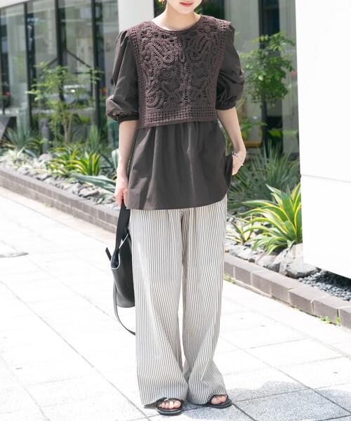 ITEMS URBANRESEARCH（アイテムズ アーバンリサーチ） ブラウス シャツ 