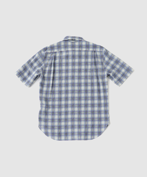 DAIRIKU（ダイリク） シャツ 半袖 ”Cotton Check”W-PKT Dress H-S Sh