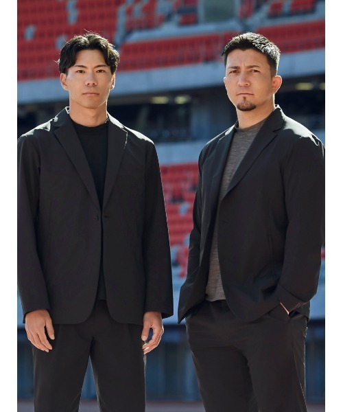 ジャケット テーラードジャケット 「Mizuno | AOURE」DYNAMOTION FIT SETUP JACKET メンズの画像