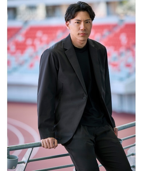 ジャケット テーラードジャケット 「Mizuno | AOURE」DYNAMOTION FIT SETUP JACKET メンズの画像