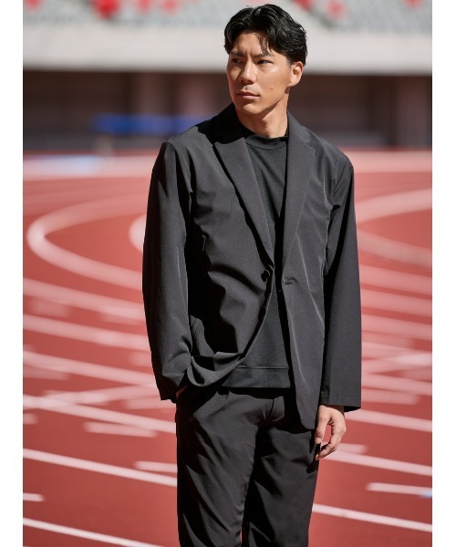 ジャケット テーラードジャケット 「Mizuno | AOURE」DYNAMOTION FIT SETUP JACKET メンズの画像