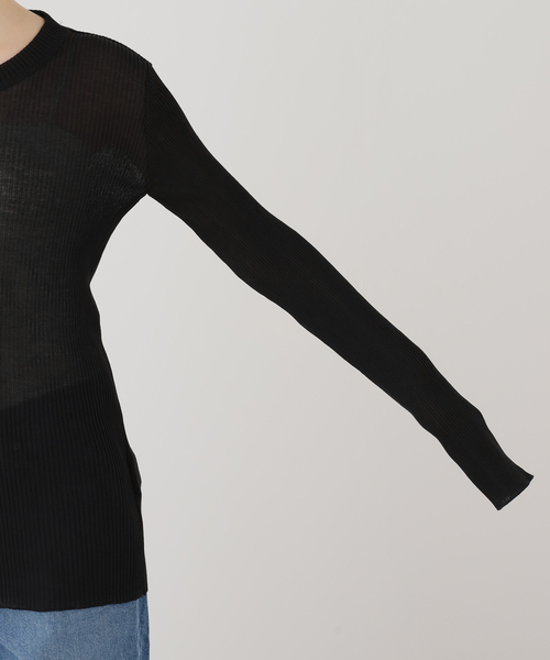 raspail（ラスパイユ） tシャツ 「Raspail/ラスパイユ」Sheer T-Shirt