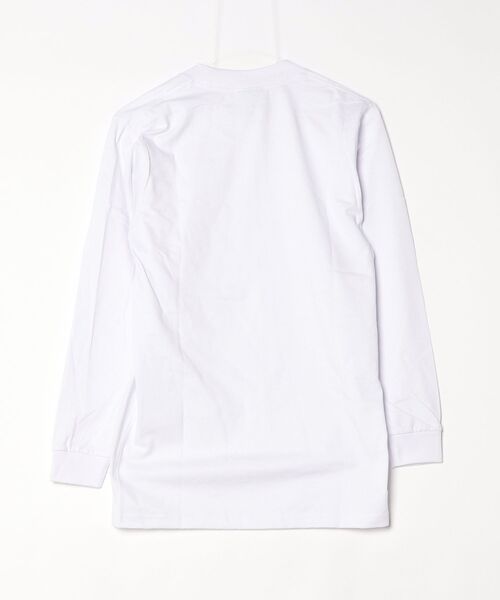 「PRO CLUB 」 長袖Tシャツ S ホワイト メンズ_画像2