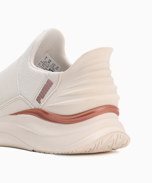 「PUMA」 ローカットスニーカー 25.0cm ホワイト系その他 レディース_画像9