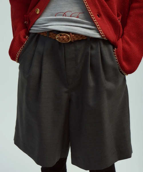 パンツ 「BED J.W. FORD/ベッドフォード」Dress Shorts メンズの画像