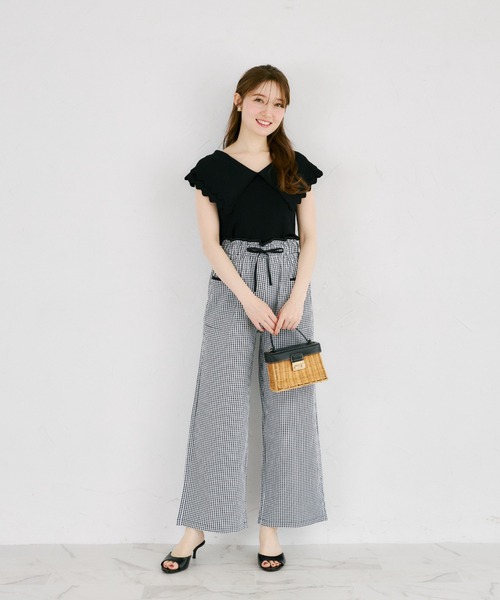 tocco closet（トッコ クローゼット） パンツ 「ZOZO限定」配色