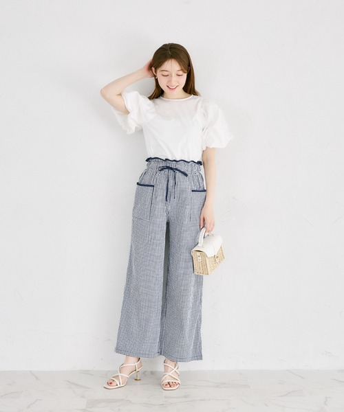 tocco closet（トッコ クローゼット） パンツ 「ZOZO限定」配色